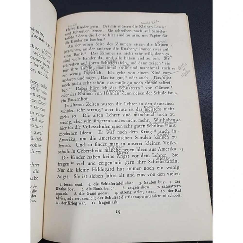 Ein Briefwechsel Erika Meyer 1954 PB German Graded Readers 1 Alternate Series‎